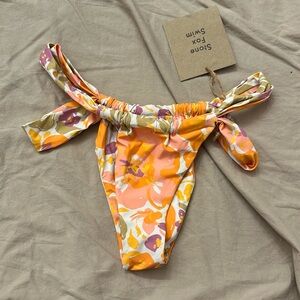 Stone fox swim bijou bikini bottom
